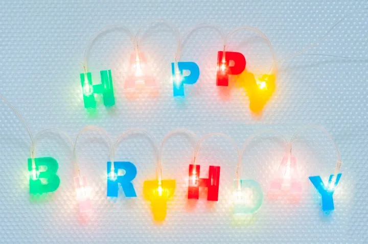 Happy Birthday Inscription Limo Hire leicester